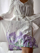 Load image into Gallery viewer, Reimagined Flowing Poet Sleeve Belted Nightgown Dress by Bella Rosalia (XS-M)