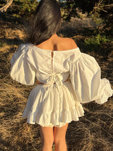 Load image into Gallery viewer, 100% Sustainability Handmade by Bella Rosalia~ Poet Sleeve Cream Victorian-Inspired Bodice (S-L)
