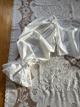 Load image into Gallery viewer, 100% Sustainability Handmade by Bella Rosalia~ Poet Sleeve Cream Victorian-Inspired Bodice (S-L)