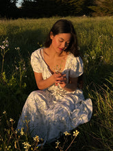 Load image into Gallery viewer, The Adeline Set- Handmade 3 Piece Floral Button Up Blouse & Matching Maxi Skirt (XS-L)