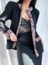 Load image into Gallery viewer, 90’s Vintage Versace Inspired Cardigan Sweater— Made in USA (XS-S)