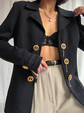 Load image into Gallery viewer, 1980’s Vintage St. John by Marie Gray Nautical Knit Jacket (XS-M)
