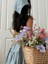 Load image into Gallery viewer, Embroidered Swan Head Scarf Handmade by Bella Rosalia
