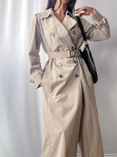 Load image into Gallery viewer, 1980’s London Fog Weatherproof Classic Khaki Trench Coat- Made in USA (XS-XL)
