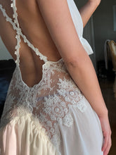 Load image into Gallery viewer, Handmade by Bella Rosalia Ivory Sheer Chiffon Fairy Slip Dress (XS-S)
