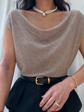 Load image into Gallery viewer, Vintage 90’s Shimmer Tank Top Made in USA (L-XL)
