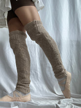 Load image into Gallery viewer, Cosy Knit Upcycled Leg Warmers by Bella Rosalia
