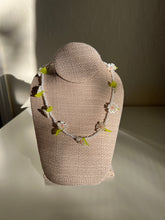 Load image into Gallery viewer, Handmade by Pa Thoy- Floral Beaded Pearl Necklace by Plum Blossom Jewelry
