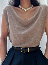 Load image into Gallery viewer, Vintage 90’s Shimmer Tank Top Made in USA (L-XL)
