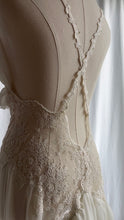 Load image into Gallery viewer, Handmade by Bella Rosalia Ivory Sheer Chiffon Fairy Slip Dress (XS-S)
