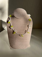 Load image into Gallery viewer, Handmade by Pa Thoy- Floral Beaded Pearl Necklace by Plum Blossom Jewelry
