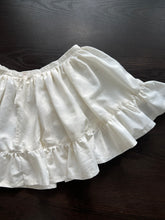 Load image into Gallery viewer, Handmade by Bella Rosalia- Sweetheart Cream Puff Mini Skirt (S-M)
