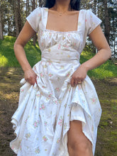 Load image into Gallery viewer, 1950’s Inspired Floral Prairie Dress Handmade by Bella Rosalia (XS-M)
