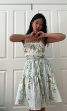 Load image into Gallery viewer, Floral Lace Trim Matching Tank Top Handmade by Bella Rosalia (XS-L)
