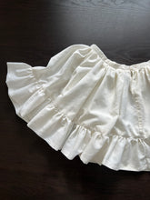 Load image into Gallery viewer, Handmade by Bella Rosalia- Sweetheart Cream Puff Mini Skirt (S-M)
