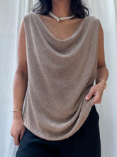 Load image into Gallery viewer, Vintage 90’s Shimmer Tank Top Made in USA (L-XL)
