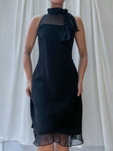 Load image into Gallery viewer, 1990’s Vintage Jones New York Black Cocktail Dress (XS-M)
