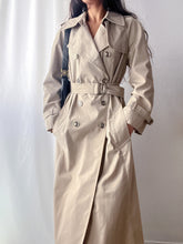 Load image into Gallery viewer, 1980’s London Fog Weatherproof Classic Khaki Trench Coat- Made in USA (XS-XL)
