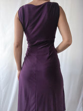 Load image into Gallery viewer, Ralph Lauren 2000&#39;s Plum Berry Cocktail Dress (XS-S)
