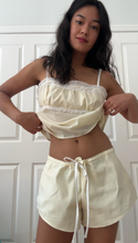 Load image into Gallery viewer, Buttercream Yellow Handmade Top by Bella Rosalia (XS-L)

