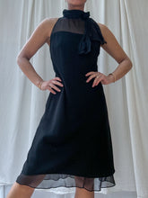 Load image into Gallery viewer, 1990’s Vintage Jones New York Black Cocktail Dress (XS-M)
