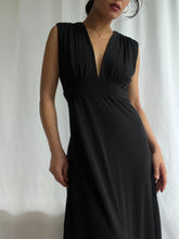 Load image into Gallery viewer, Grecian Goddess of Night Maxi Dress- Made in USA (XS-M)
