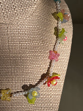 Load image into Gallery viewer, Handmade by Pa Thoy- Floral and Butterfly Pearl Beaded Necklace by Plum Blossom Jewelry
