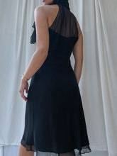 Load image into Gallery viewer, 1990’s Vintage Jones New York Black Cocktail Dress (XS-M)
