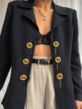 Load image into Gallery viewer, 1980’s Vintage St. John by Marie Gray Nautical Knit Jacket (XS-M)
