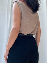 Load image into Gallery viewer, Vintage 90’s Shimmer Tank Top Made in USA (L-XL)
