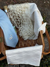 Load image into Gallery viewer, Embroidered Swan Head Scarf Handmade by Bella Rosalia
