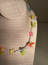 Load image into Gallery viewer, Handmade by Pa Thoy- Floral and Butterfly Pearl Beaded Necklace by Plum Blossom Jewelry
