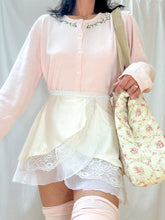 Load image into Gallery viewer, Hand-Embroidered Lily of the Valley Laura Ashley Cardigan by Bella Rosalia (M-XL)
