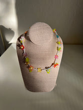 Load image into Gallery viewer, Handmade by Pa Thoy- Floral and Butterfly Pearl Beaded Necklace by Plum Blossom Jewelry
