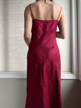 Load image into Gallery viewer, 100% Silk Scarlet Red Enchanting Y2K Valentines Evening Gown (S-M)
