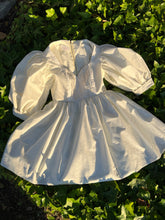 Load image into Gallery viewer, Angelic Puff Sleeve Babydoll Dress Handmade by Bella Rosalia (XS-S)
