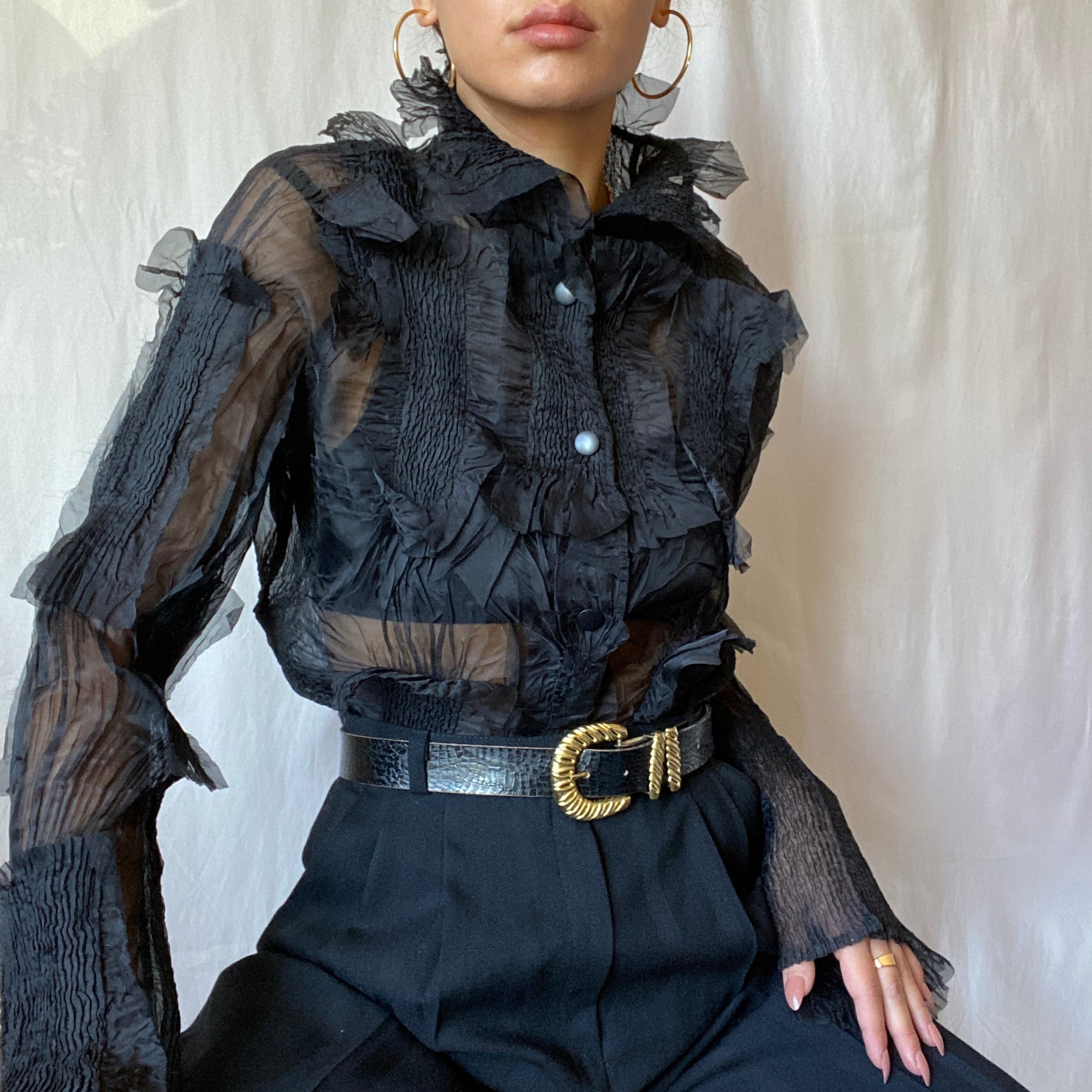 Avant-Garde Yoshiki Hishinuma Haute Couture Blouse (XS-M