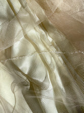 Load image into Gallery viewer, Handmade Vintage 1940’s Ivory Satin Bridal Gown (XS-S)
