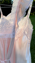 Load image into Gallery viewer, Vintage 1970’s Reworked Lace Detailed Cotton Nightgown (XS-XL)
